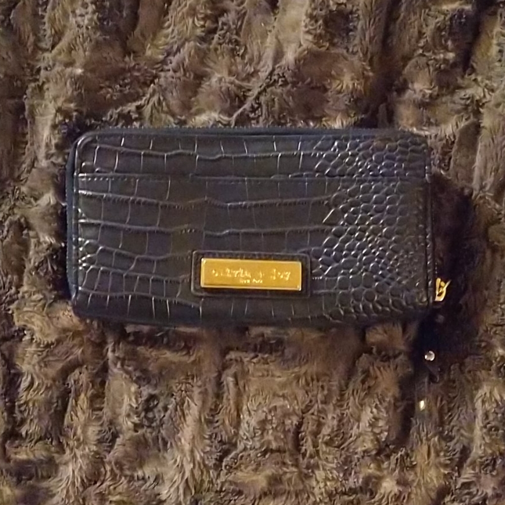 Blue wallet
